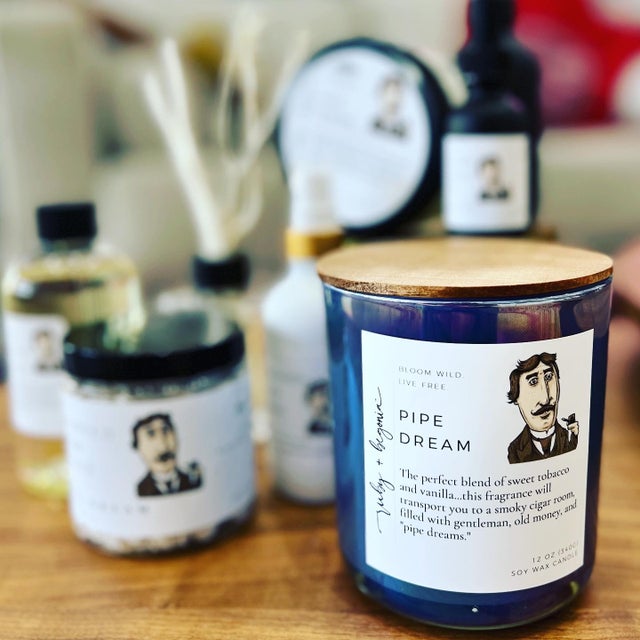 Masculine/Earthy | Ruby + Begonia